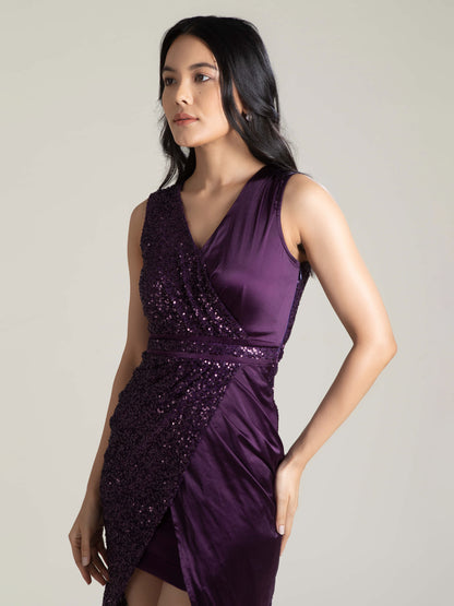 Deep Purple Dual Dress