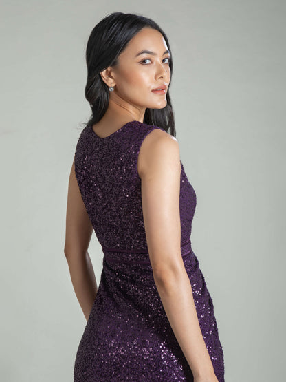 Deep Purple Dual Dress