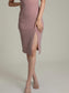 Rose Quartz Shimmer Dress