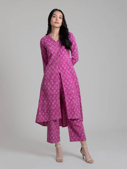 Petunia Magenta Pink Co-ord Set