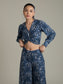 Cobalt Leopard Co-ord Set