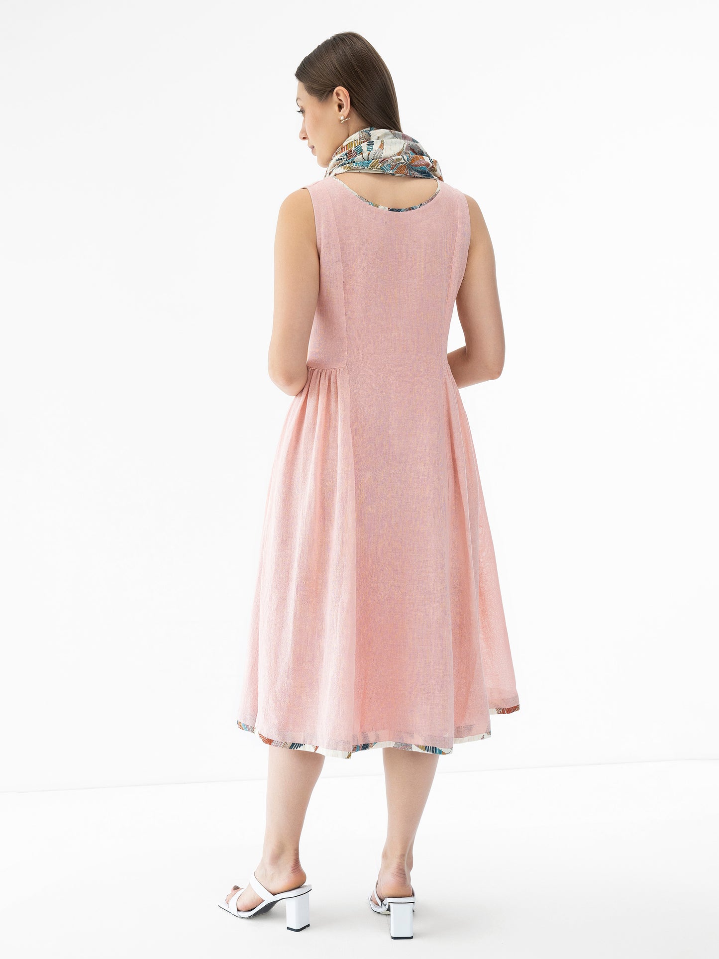 Peach Jute Dress