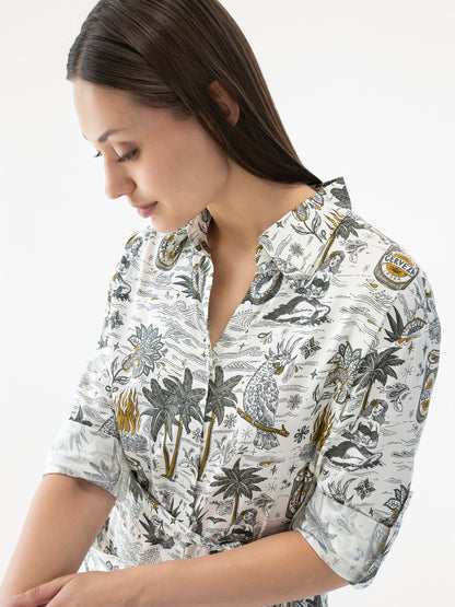 Delia Shirt Style Dress