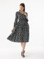 Aria Floral Midi Dress
