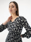 Aria Floral Midi Dress