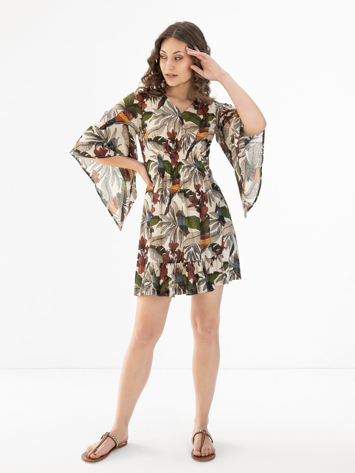 Tropical Summer Dress
