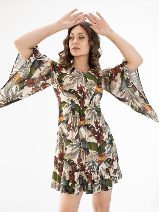 Tropical Summer Dress