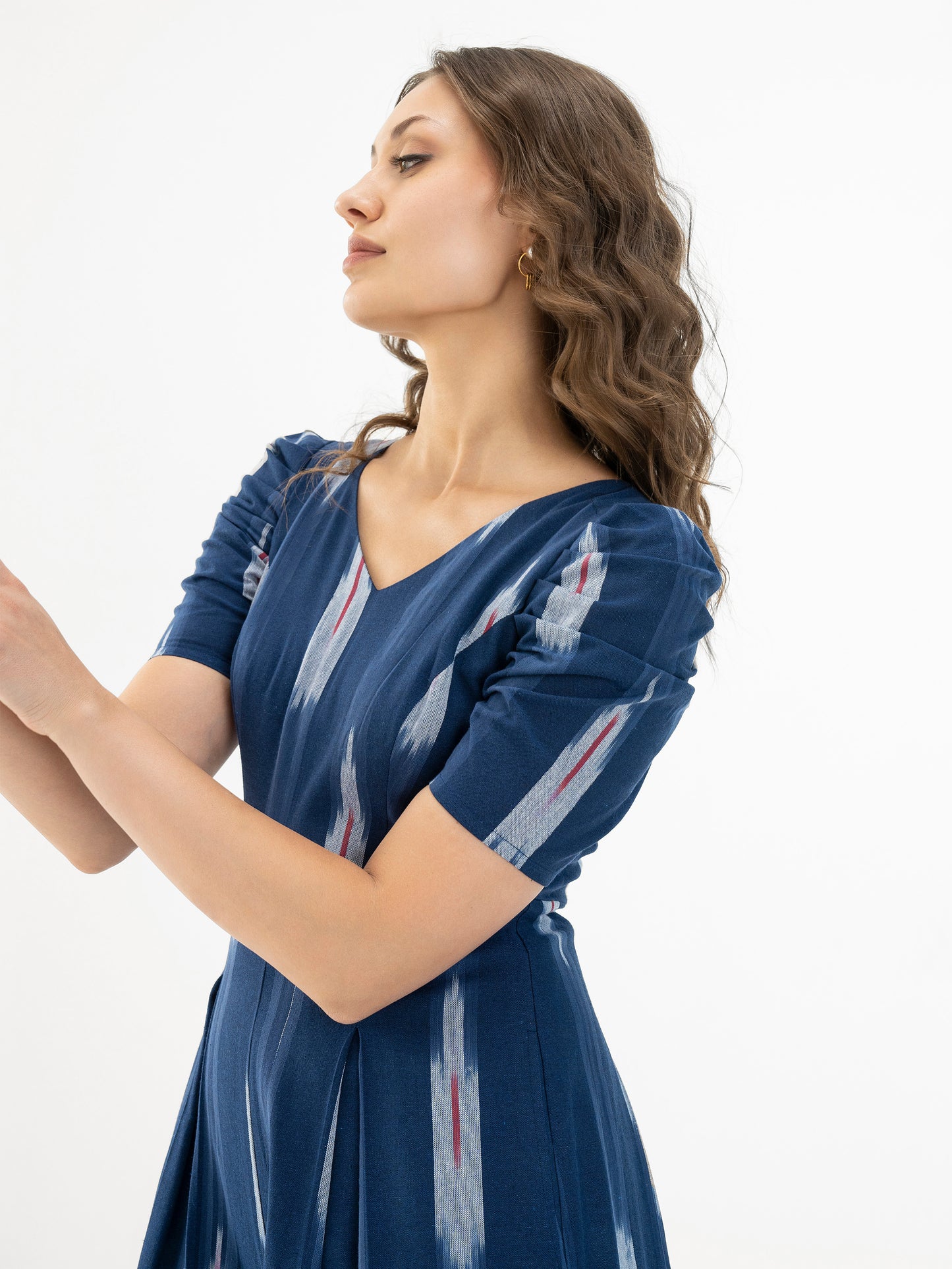True Blue Ikat Jumpsuit