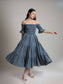 Daisy Smocked Style Off Shoulder Dress