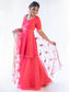 Layla Coral Sharara Set