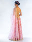 Apsara Corset Blouse Pink Lehenga Set