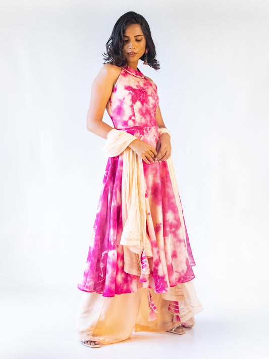 Rose Pink Suit Set