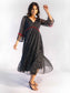 Black Bandhani Dress