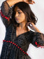 Black Bandhani Dress